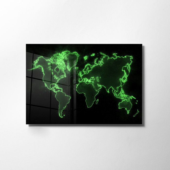 Wallity Pintura decorativa de vidrio templado Multicolor 70 x 100 cm